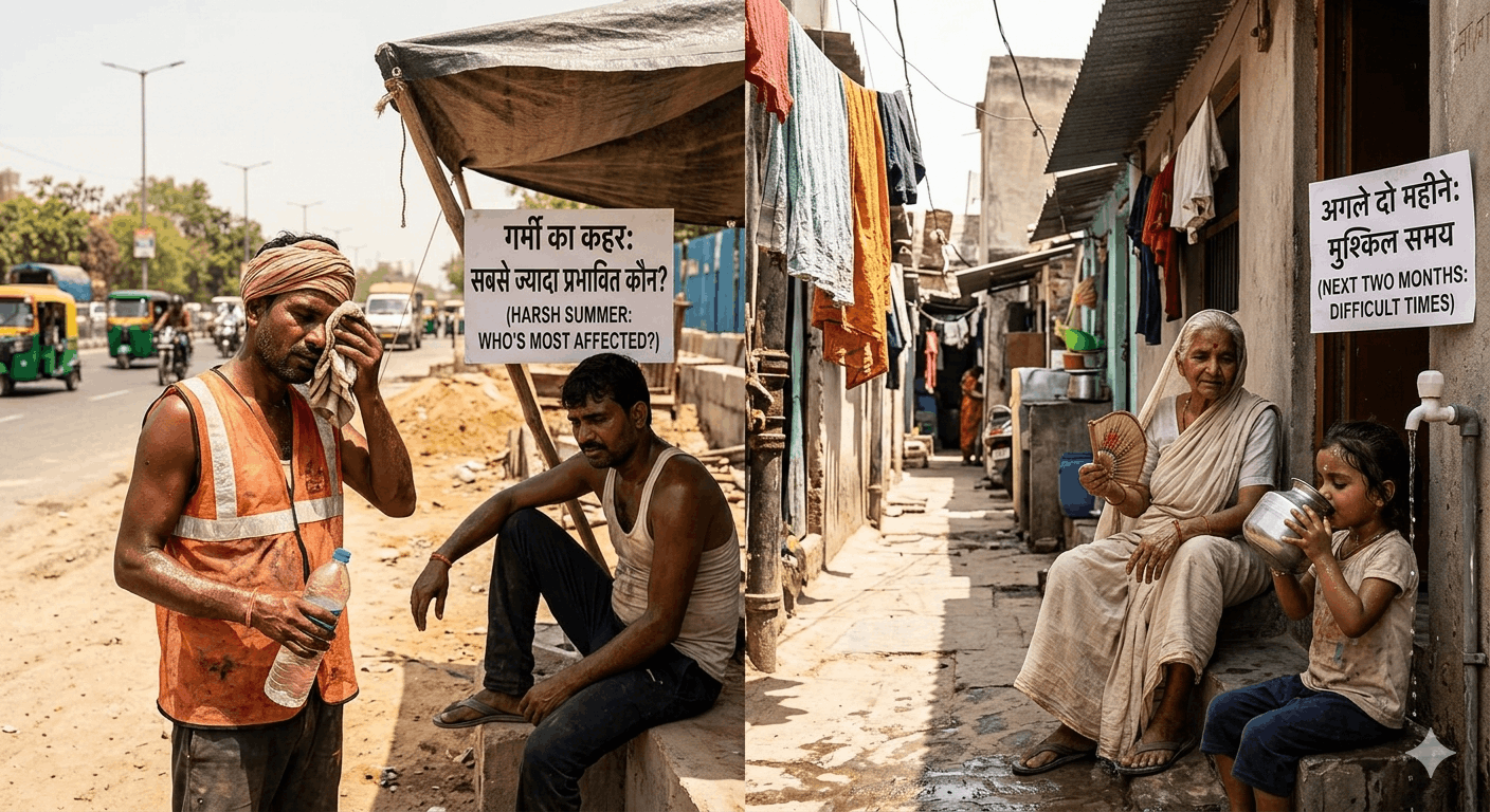 तपता भारत: भीषण गर्मी का कहर और अगले दो महीने किस पर भारी?