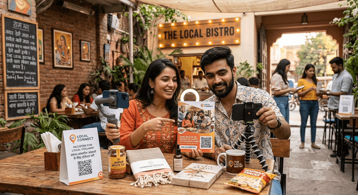 Local Creators के लिए बड़ा मौका: Local Businesses के साथ Collaboration कैसे करें?